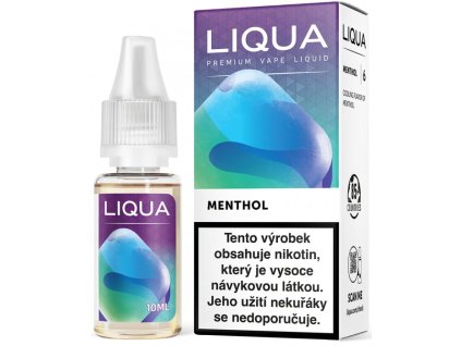 Liquid LIQUA CZ Elements Menthol 10ml-18mg (Mentol)