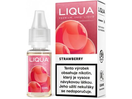 Liquid LIQUA CZ Elements Strawberry 10ml-18mg (Jahoda)