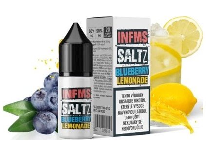 liquid infamous saltz blueberry lemonade 10ml 20mg