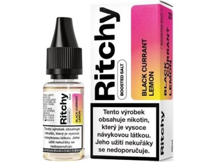 liquid ritchy salt black currant lemon 10ml 10mg