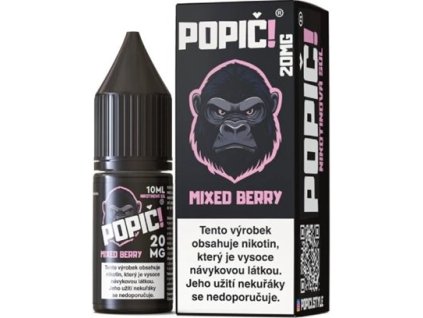 liquid popic salt mixed berry 10ml 20mg