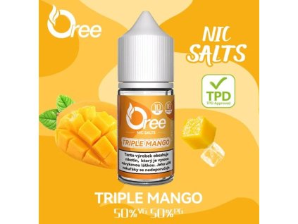 liquid oree salt triple mango 10ml 18mg
