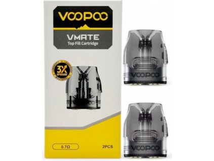 voopoo vmate top fill cartridge 07ohm 3ml 2pack