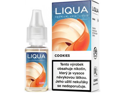 Liquid LIQUA CZ Elements Cookies 10ml-12mg (Sušenka)