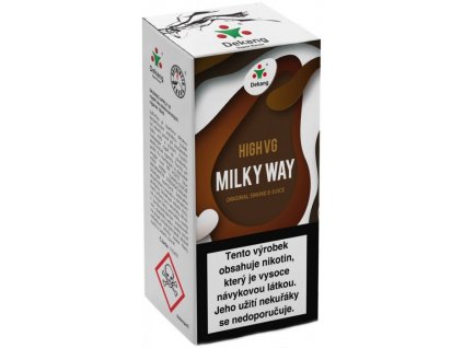 Liquid Dekang High VG Milky Way 10ml - 3mg (Tvarohový koláč s mandlemi)