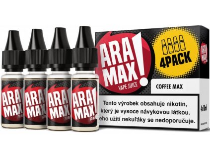 Liquid ARAMAX 4Pack Coffee Max 4x10ml-6mg