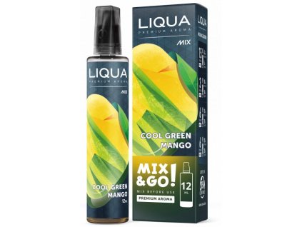 Příchuť Liqua Mix&Go 12ml Cool Green Mango