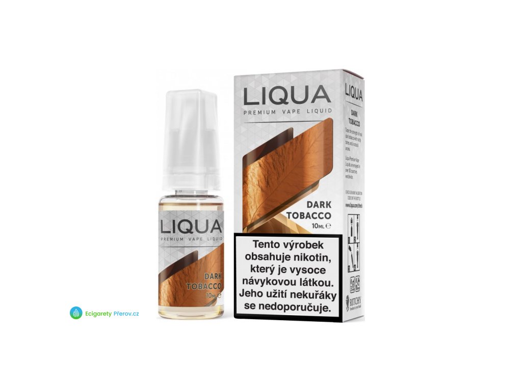 Liquid LIQUA CZ Elements Dark Tobacco 10ml-3mg (Silný tabák)