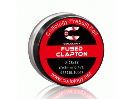 Coilology Fused Clapton předmotané spirálky SS316 0,47ohm 10ks