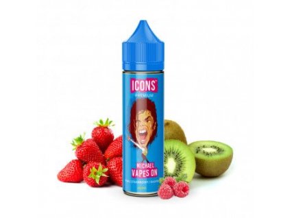 prichut icons michael vapes on kiwi jahoda malina 20ml