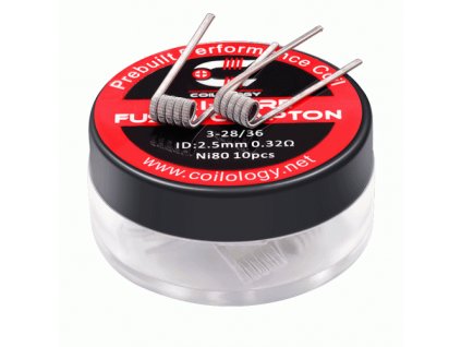 Coilology Tri-Core Fused Clapton předmotaná spirálka Ni80 0,32ohm 1ks