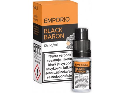 liquid emporio salt black baron 10ml 12mg