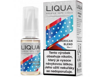 Liquid LIQUA CZ Elements American Blend 10ml-3mg (Americký míchaný tabák)