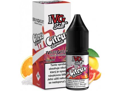 liquid ivg salt citrus lemonade 10ml 10mg