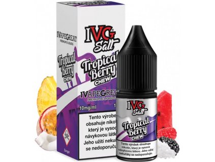 liquid ivg salt tropical berry 10ml 10mg