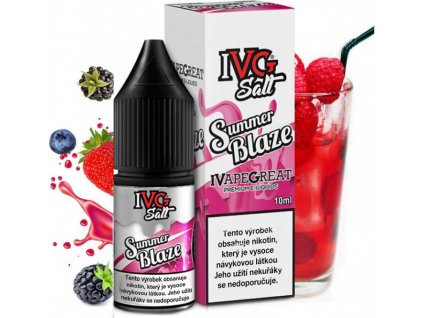 liquid ivg salt summer blaze 10ml 10mg