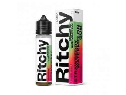 Příchuť Ritchy Mix&Go 10ml Strawberry Watermelon Gum (Jahodovo-melounová žvýkačka)