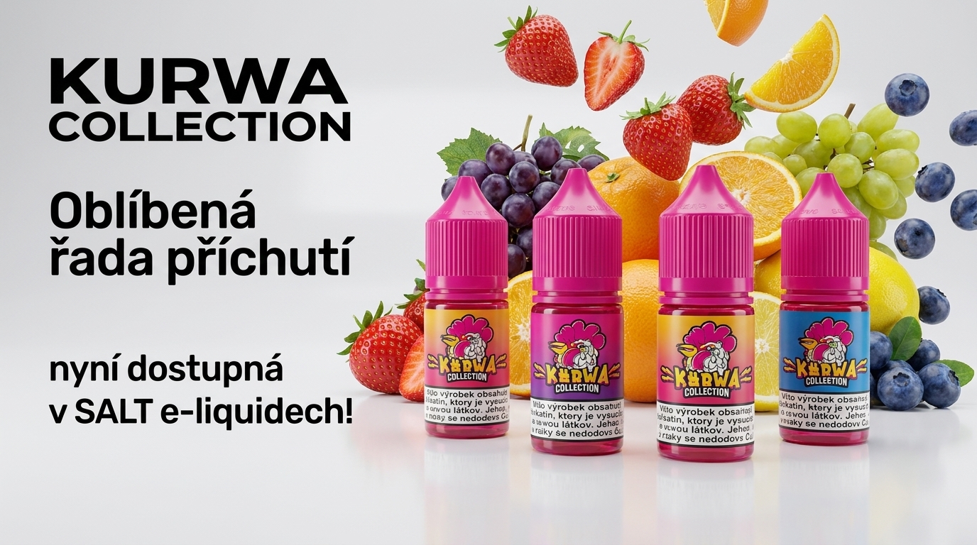 Objevte jedinečnou chuťovou kombinaci s Kurwa (Salt), e-liquidem, který přináší intenzivní zážitek pro všechny milovníky vapování. Tento liquid je navržen tak, aby uspokojil vaše chuťové pohárky a poskytl hladký a uspokojivý hit.