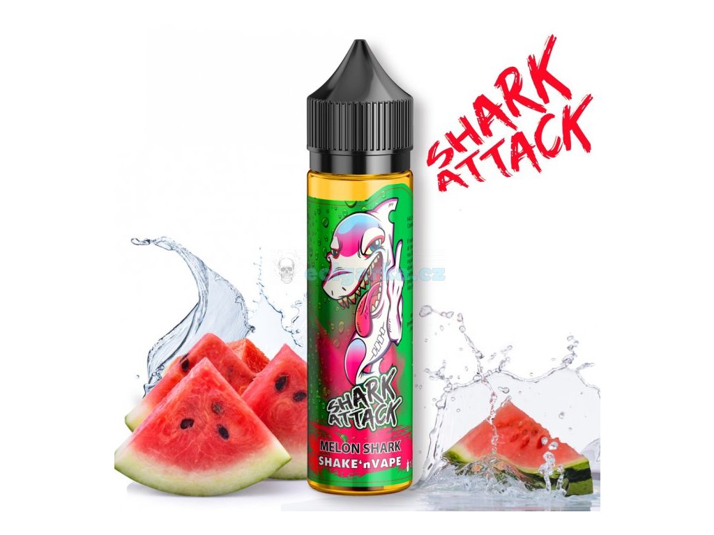 prichut imperia shark attack shake and vape 10ml melon shark