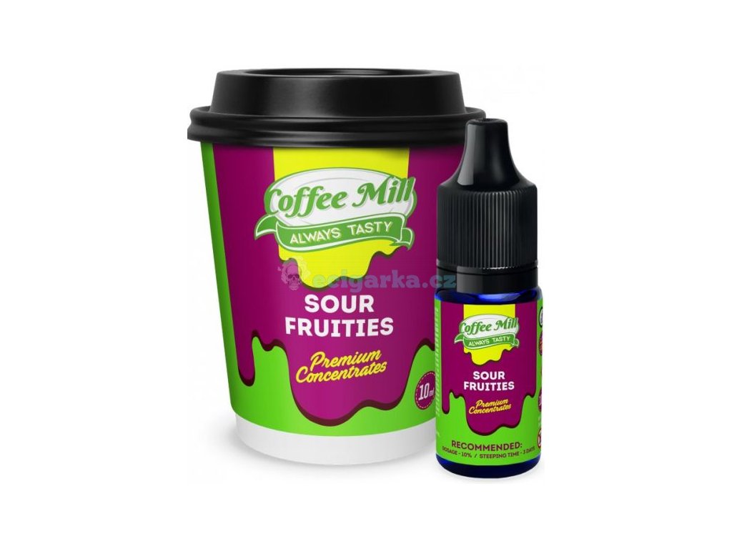 prichut coffee mill 10ml sour frutties