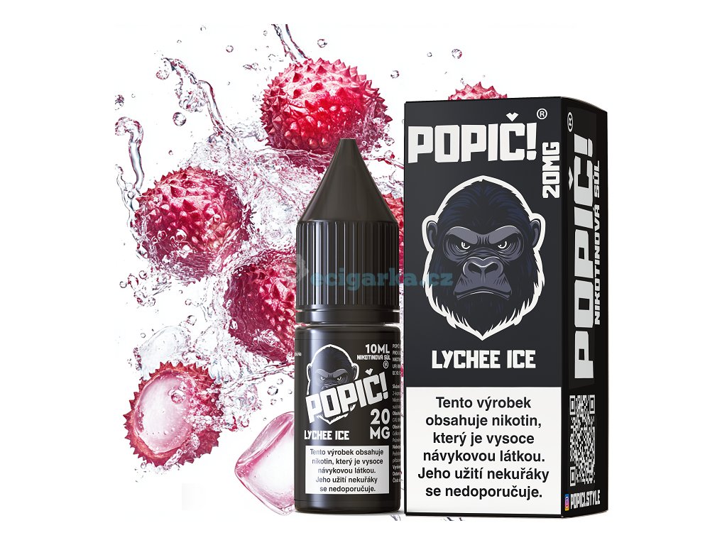 10 ml Popic prototype v4 lychee ice