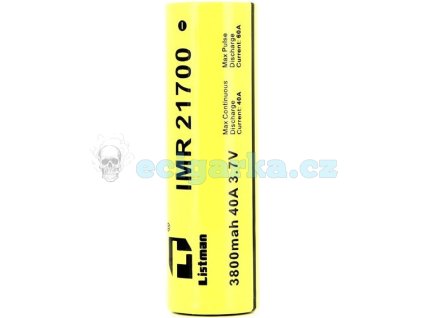 accu 40a 21700 3800mah listman