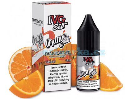 liquid ivg salt orangeade 10ml 20mg