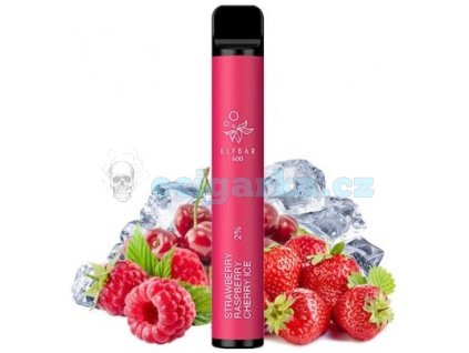 4470 elf bar strawberry raspberry cherry ice e cigareta