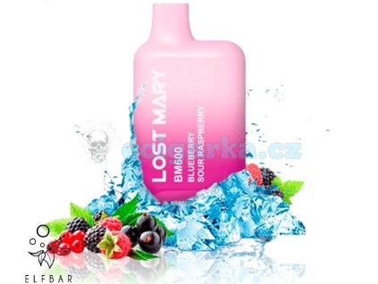 pod desechable lost mary blueberry sour raspberry by elf bar