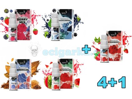 Základ 4+1 Liquid a Shake Way to Vape Salt