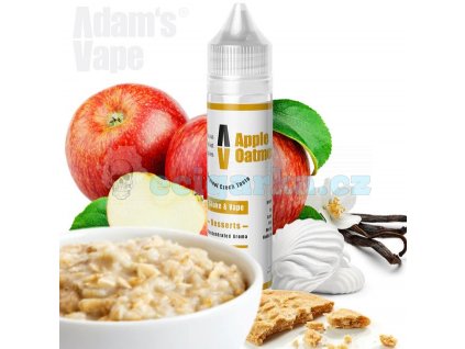 prichut adams vape shake and vape 12ml apple oatmeal