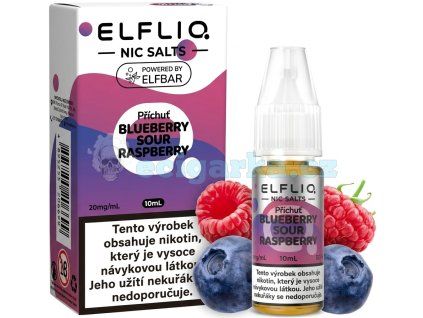 Elfliq Blueberry Sour raspberry