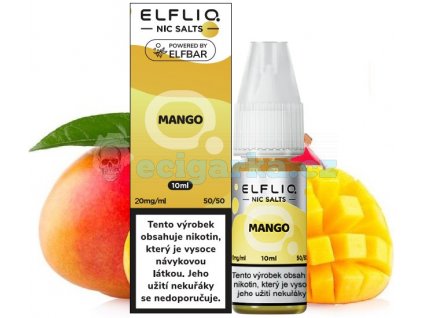 liquid elfliq nic salt mango 10ml 20mg