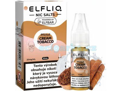 Elfliq cream tobacco