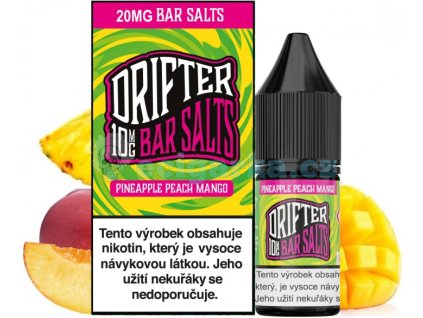 liquid drifter bar salts pineapple peach mango 10ml 20mg