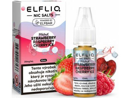 Elfliq Strawberry raspberry cherry ice