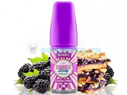 dinner lady aroma desserts blackberry crumble 30ml