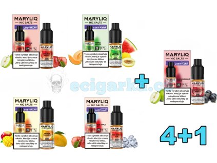 Základ 4+1 Liquid a Shake Maryliq Salt