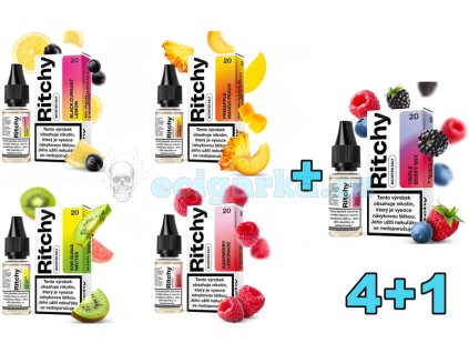 Základ 4+1 Liquid a Shake Ritchy Salt