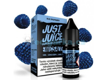 liquid just juice salt blue raspberry 10ml 11mg