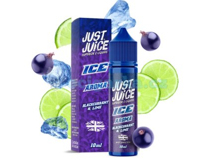 prichut just juice sv 10ml ice blackcurrant lime