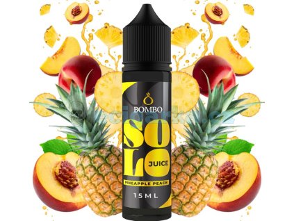 prichut bombo solo juice sv 15ml pineapple peach ananas a broskev