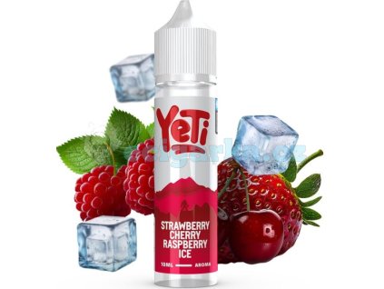 prichut yeti summit series sv 10ml strawberry cherry raspberry ice ledova jahoda tresen a malina