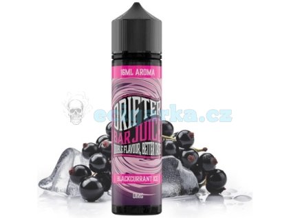 velky juice sauz drifter juice blackcurrant ice 16ml 60ml shake and vape
