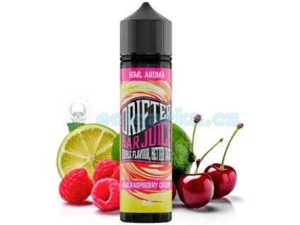 velky juice sauz drifter juice lime raspberry cherry 16ml 60ml shake and vape
