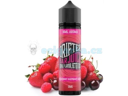 velky juice sauz drifter juice strawberry raspberry cherry 16ml 60ml shake and vape