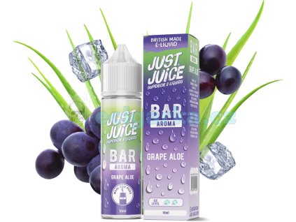 Příchuť Just Juice Bar Shake and Vape 10/60ml Grape Aloe