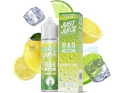 Příchuť Just Juice Bar Shake and Vape 10/60ml Lemon & Lime