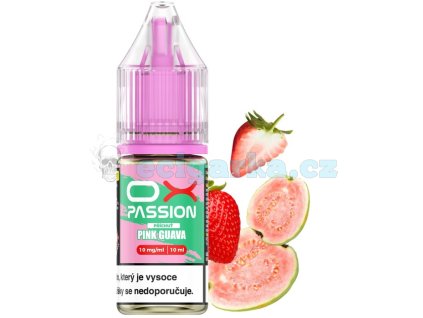 liquid oxva ox passion salts pink guava 10ml 20mg