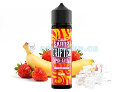 drifter hyper strawberry banana ice longfill 5ml